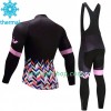 Fietskleding Dames (Fietsshirt Lange Mouw + Lange Koersbroek) 2017 CCC Liv N006 Winter Thermal Fleece
